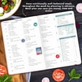 thumbnail image 2 of Clever Fox Weekly Meal Planner - Weekly & Daily Meal Prep Journal with Shopping and Grocery Lists for Menu Planning, Healthy Diet & Weight Loss Tracking, Lasts 1 Year, Undated , A5 - Rose Gold, 2 of 7