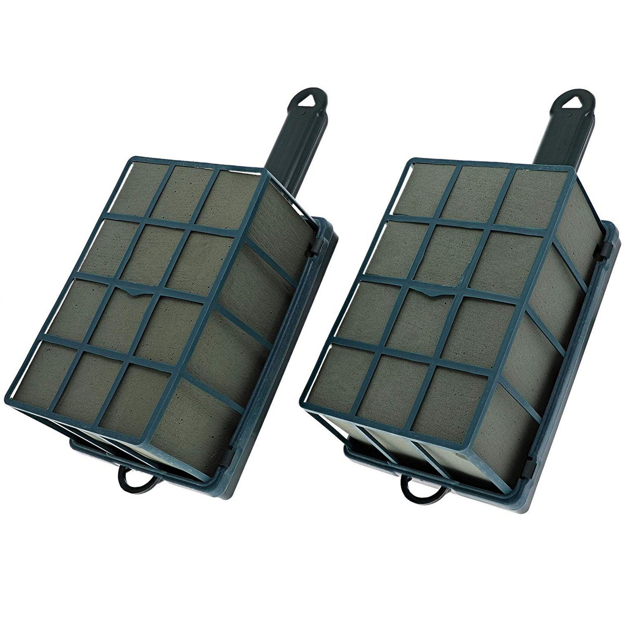 2Pack Floral Wet Foam Cage With Handles, 7 X 4.5 X 3 Inches Walmart