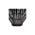 thumbnail image 5 of Coastal Lantern with Rope Handle - Black Home Decor - 8.5" Dia x 13.5" H, 5 of 9