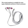 thumbnail image 4 of Matsuzay Auriculares universales para juegos con cable para ordenador portátil para correr, senderismo, Control de línea en la oreja, Cables de audio/vídeo, 4 of 5