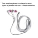 thumbnail image 4 of Matsuzay Auriculares universales para juegos con cable para ordenador portátil para correr, senderismo, Control de línea en la oreja, Cables de audio/vídeo, 4 of 5