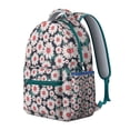 thumbnail image 2 of "Floral Sunflower Backpack for College - Trendy Wildflowers Print School Bookbag with 15 Inch Laptop Sleeve, Large Capacity Women's Backpack, Water-Resistant Material, Multiple Pockets", 2 of 6