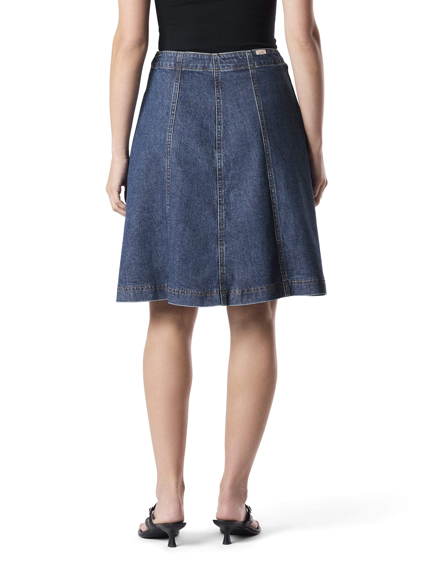 Levi Strauss Signature Women's Vintage Seamed Flounce Skirt