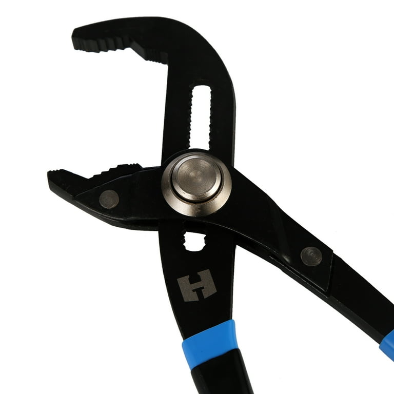 HART 12 inch Locking Groove Joint Pliers with Comfort Grip Steel