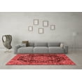 thumbnail image 3 of Ahgly Company Indoor Rectangle Medallion Red Traditional Area Rugs, 2' x 4', 3 of 4