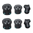thumbnail image 2 of Douhoow 6pcs/set Teen Kid Protective Gear Knee Elbow Wrist Pad Guards Skateboard, 2 of 9