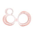 thumbnail image 2 of Lunettes en Strass Accessoire Photo Fête Pâques Anniversaire Lunettes 80, 2 of 8