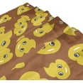 thumbnail image 3 of Coolnut Cute Poop Pattern Bath Shower Curtain Liners 72x72in Polyester Waterproof Bath Curtains with Hooks, 3 of 5