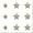 A+B, variant on Christmas Icicle Hanging Ornaments, 8.9 Inch 3D Glittering Plastic Pendants Decor for Xmas Tree, Winter Holiday Home Decoration(1 Pcs)