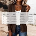 thumbnail image 2 of cocolona Womens Cardigan Sweater V Neck Long Sleeve Button Cozy Sweater Solid Color Casual LightWeight knit Cardigan, 2 of 5