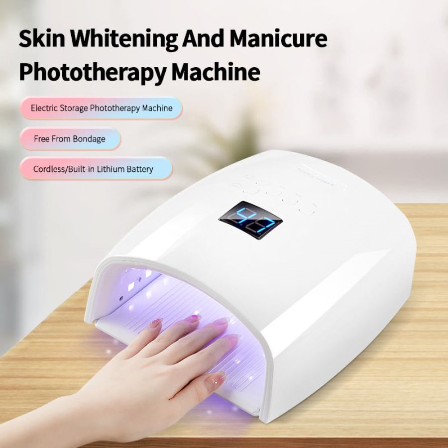 Professional UV LED Nail Lamp for Gel Polish, 280W Fast Curing Nail Dryer with 4 Timers & Smart Sensor for Salon & Home Manicures