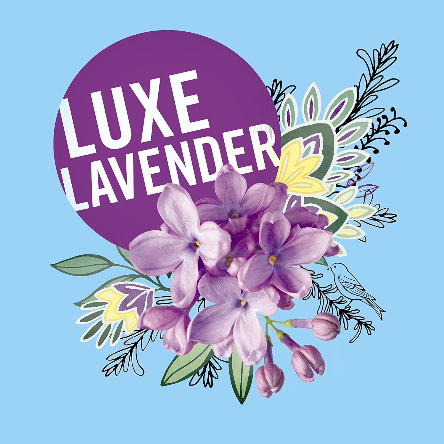 Secret Invisible Solid Deodorant Luxe Lavender 2.6 oz (Pack of 4)