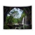 thumbnail image 1 of Tapiz para colgar en la pared JAMW paisaje natural del bosque 150X130cm, 1 of 3