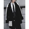 thumbnail image 4 of Niepce Inc Streetwear Black Korean Style Casual Blazer Jacket (Men’s), 4 of 9