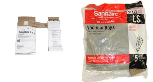 Sanitaire Eureka Upright Type LS Bags 5 Pk Part 63256A