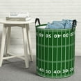 thumbnail image 6 of Daiia American Football Field1 Round Laundry Basket with Handles Thickened Waterproof Circular hamper,Dirty Clothes Storage Basket for Bedroom,Bathroom,College Dorm-Small, 6 of 6