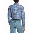 thumbnail image 2 of Derek Lam 10 Crosby womens  Marc Jacket, 6, Blue, 2 of 3
