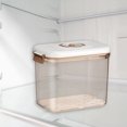 thumbnail image 3 of Vacuum-Sealed Food Storage Container with Drainage Tray, 2.7L Airtight Kitchen Organizer for Refrigerator, Freezer, or Pantry, 3 of 9