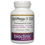 Bioclinic Naturals - Optimega-3 Q10 60 softgels Exp.2.19+ ASD