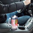 thumbnail image 7 of Strawberrys Girds 40 oz Tumbler with Handle Insulated&nbsp;Travel Mug&nbsp;Lid Straw Leak Proof Steel Vacuum Water Bottles Glasses Fits in Car Cup Holder, 7 of 7