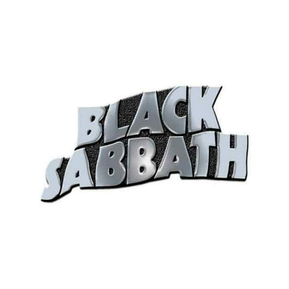 Black Sabbath Wavy Logo Badge