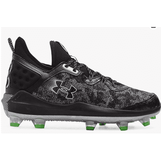 Under Armour Men's UA Yard MT Baseball Cleats Black/Black/Metallic