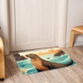 thumbnail image 6 of Sea Lion Polyester Non-Slip Machine Washable Bath Rug Indoor Rug Door Carpet, 6 of 6
