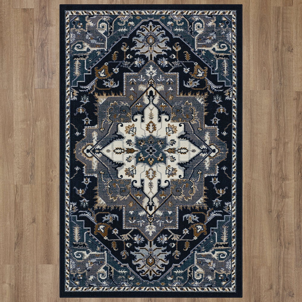 Mohawk Home Duero Navy Area Rug, 6' x 9'