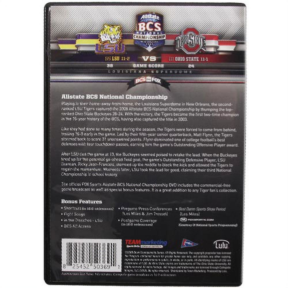 2008 Allstate BCS National Championship (DVD), Team Marketing, Sports & Fitness - image 2 of 2