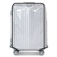 thumbnail image 1 of Transparent PVC Luggage Cover Waterproof Trolley Protective Cover Thicken Durable Suitcase Dust Protector Cover Travel Accessory 20 inch, 1 of 5