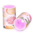 thumbnail image 7 of Yayeee Flameless Candles with Remote Flickering Battery Operated Multi Color Changing, Grapefruit Slices, 7 of 7