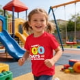 thumbnail image 5 of Babcutegg School Uniform for Kid Girls Causal Fashion Comfortable Campus Style Short Sleeve Back to School Wear Girls Summer Clothes Red Size 3, 5 of 10