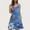 Multicolor, variant on Sakmal Mumu Nightgownss for Women Plus Size Sleeveless Moomoo Dress Floral Knee Length Nightgowns for Women L