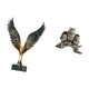 thumbnail image 5 of Estatua De Búho De Resina Con Alas Extendidas, Escultura De Feng Shui, Adorno Decorativo De Mesa, Figuras De Animales Modernas Para Sala De Estar, Oficina, Armario, Decoración, Mesita De Noche., 5 of 8