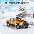 thumbnail image 6 of TIME RAY 10x15 Ft Carport, Heavy Duty Metal Car Port, All-Weather Protection, Easy Assembly for Cars, Trucks, Boats, Tractors, and Outdoor Storage, 6 of 8