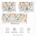 thumbnail image 2 of Yayeee Pillowcase King Size Set of 2 Satin Wrinkle Resistant Pillow Case, Floral Easter Eggs, 2 of 8