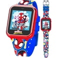 thumbnail image 1 of Accutime Marvel Spidey and His Amazing Friends Reloj inteligente educativo con pantalla táctil para niños pequeños, niños y niñas: cámara selfie, juegos de aprendizaje, alarma, calculadora, podómetro, 1 of 5