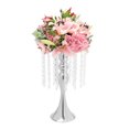 thumbnail image 6 of 10-Piece Glass Beaded Crystal Flower Stand – Elegant Mermaid Design, Electroplated Iron with Acrylic Beads for Wedding and Event Centerpieces, Easy to Assemble and Clean, 6 of 20