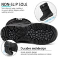 thumbnail image 6 of Ablanczoom Snow Boots Womens: Warm Faux Fur Non-Slip Winter Hiking Boots for Woman Shoes, 6 of 8
