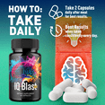thumbnail image 4 of IQ Blast Pro Advance Max Strength Nootropic Supplement 60 Capsules, 4 of 9