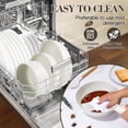 thumbnail image 4 of Vesteel 12Pcs Cookware Set, Nonstick Pots and Pans Set with Detachable Handles, Stackable Kitchen Cooking Set with Silicone Utensils Set, Induction Compatible & Oven Safe - Cream White, 4 of 8
