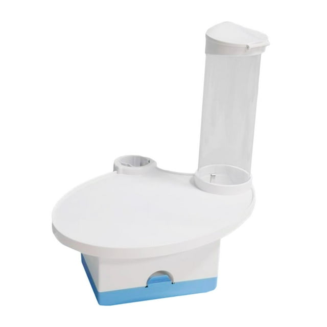 Silla Dental 3 en 1, bandeja escaladora, accesorios para silla, bandeja montada, cubierta de caja de pañuelos Azul