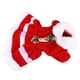 thumbnail image 2 of Vestido navideño para perro, cuello de muñeca grueso, cómodo, cálido, lindo, para cachorro, disfraz de fiesta con campana para fiesta, cosplay, L, 2 of 14