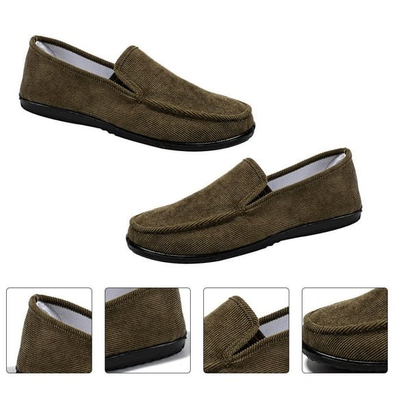 FRCOLOR 1 Pair Shoes Polyurethane Sole Men Shoes Breathable Male Footwear