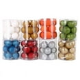 thumbnail image 7 of MaRainbow White Foam Shatterproof Hanging Ball Ornaments, 12 Count (1.18"), 7 of 7