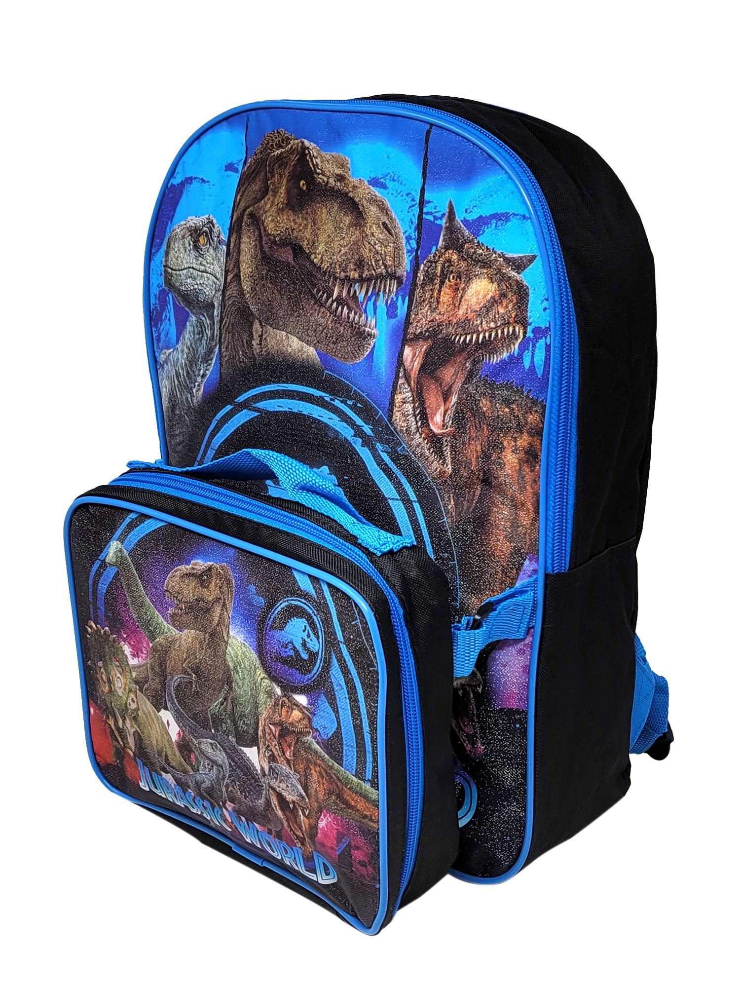 Jurassic World Boys Dino Kids Set 16 Backpack Insulated Lunch Box Walmart