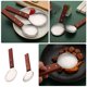 thumbnail image 5 of Cuchara de arroz Yongwei, 2 piezas, cuchara de arroz de acero inoxidable, paletas de arroz antiadherentes, cuchara de arroz esencial para cocinar arroz y papas., 5 of 8