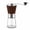 Brown, variant on Manual Coffee Grinder Adjustable, Portable Hand Coffee Bean Mill with 160ml Capacity, Ceramic Burr Coffee Grinder with Crank for Travel, Camping, Office, Espresso, Pour Over, etc