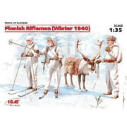 1/35 Finnish Riflemen Winter 1940 (3 w/reindeer)