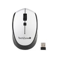 thumbnail image 1 of Mouse óptico inalámbrico TechZone TZ19MOU01-INA, Receptor USB. TechZone TZ19MOU01-INAPL, 1 of 2